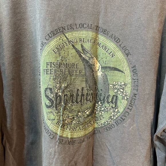 World Wide Sportsmen Men’s XXL Blue Purple Short Sleeve Shirt - Picture 3 of 7